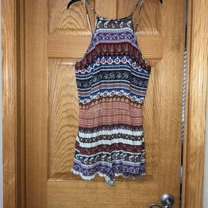 American Eagle printed romper